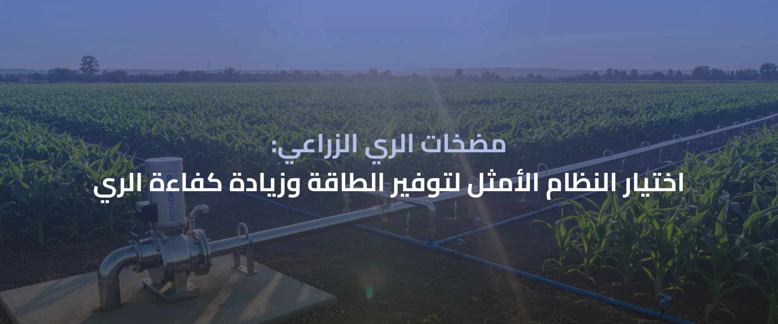 مضخات الري الزراعي