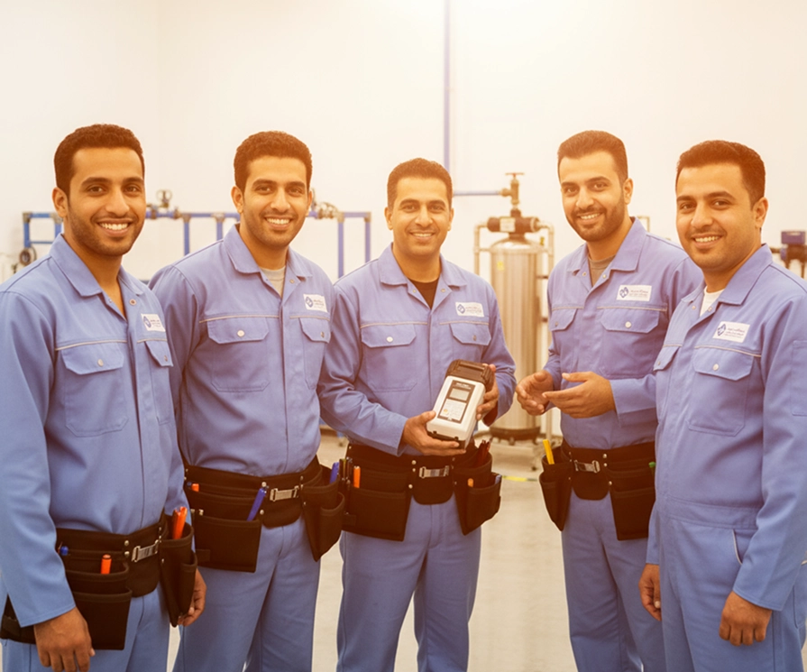 من نحن 37 young engineer adjusting autonomous heating 1